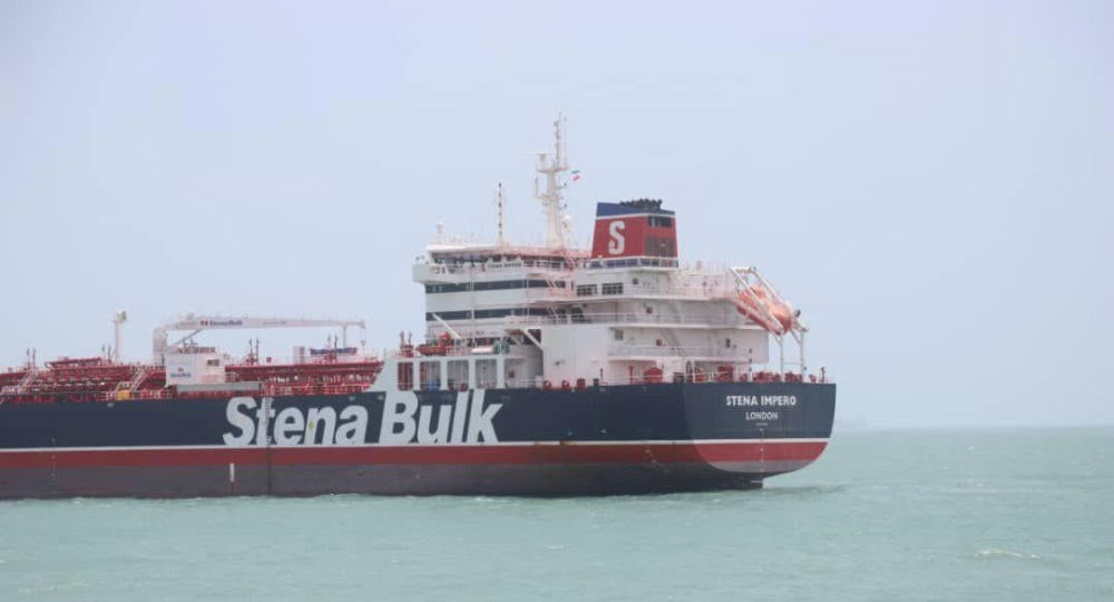 الناقلة البريطانية "stena bulk" التي احتجزتها ايران في مضيق هرمز الناقلة البريطانية "stena bulk" التي احتجزتها ايران في مضيق هرمز