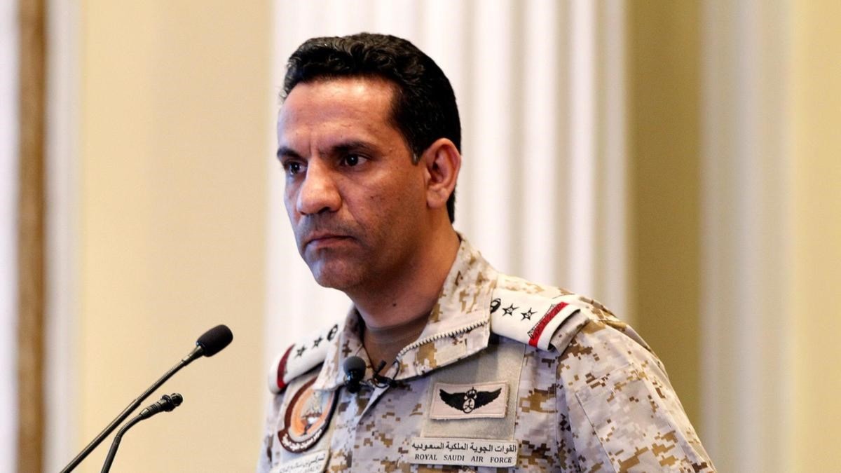 المتحدث باسم التحالف السعودي تركي المالكي المتحدث باسم التحالف السعودي تركي المالكي