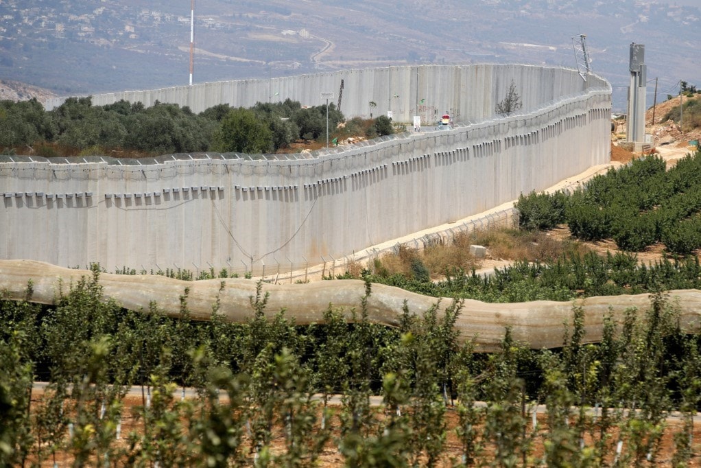 من الحدود اللبنانية مع فلسطين المحتلة / أ.ف.ب من الحدود اللبنانية مع فلسطين المحتلة / أ.ف.ب