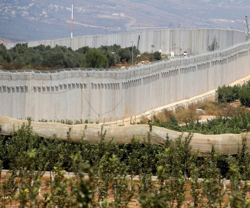 من الحدود اللبنانية مع فلسطين المحتلة / أ.ف.ب من الحدود اللبنانية مع فلسطين المحتلة / أ.ف.ب
