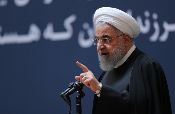روحاني يرفض التفاوض مع ترامب حتى إلغاء كل العقوبات روحاني يرفض التفاوض مع ترامب حتى إلغاء كل العقوبات