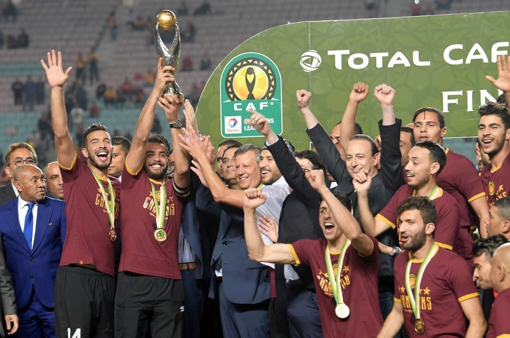 اعتبر الاتحاد الأفريقي لكرة القدم الوداد خاسراً في مباراة إياب النهائي ما يعني تتويج الترجّي (أ ف ب) اعتبر الاتحاد الأفريقي لكرة القدم الوداد خاسراً في مباراة إياب النهائي ما يعني تتويج الترجّي (أ ف ب)