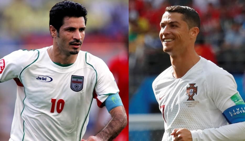 يبتعد علي دائي بـ 16 هدفاً عن رونالدو يبتعد علي دائي بـ 16 هدفاً عن رونالدو