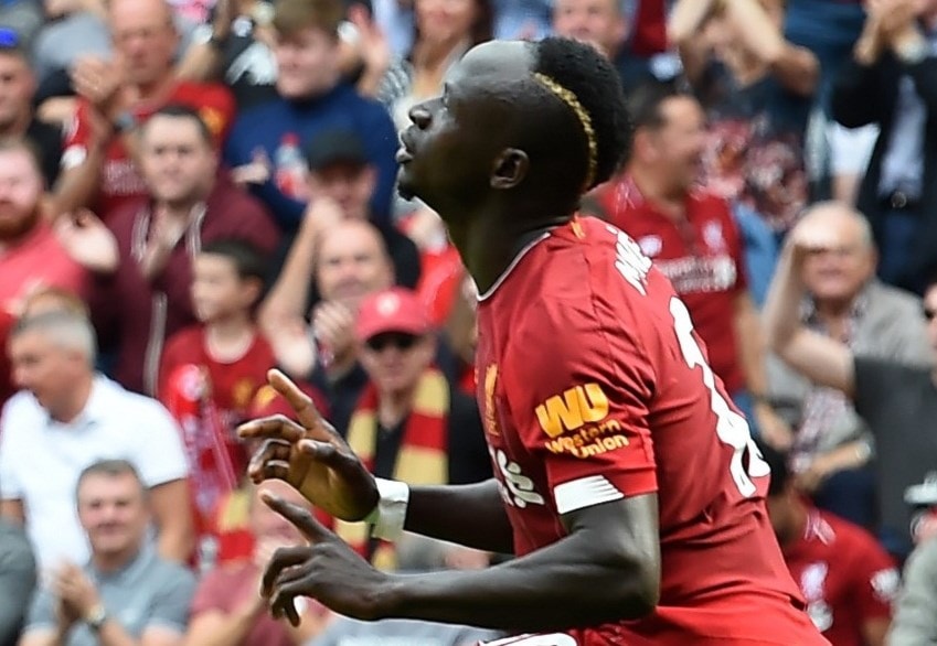سجّل مانيه هدفين لليفربول (أ ف ب) سجّل مانيه هدفين لليفربول (أ ف ب)