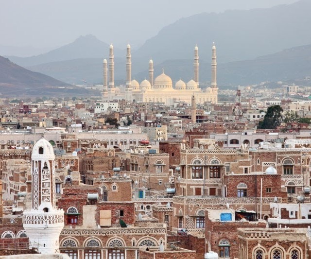 الصورة للعاصمة اليمنية صنعاء الصورة للعاصمة اليمنية صنعاء