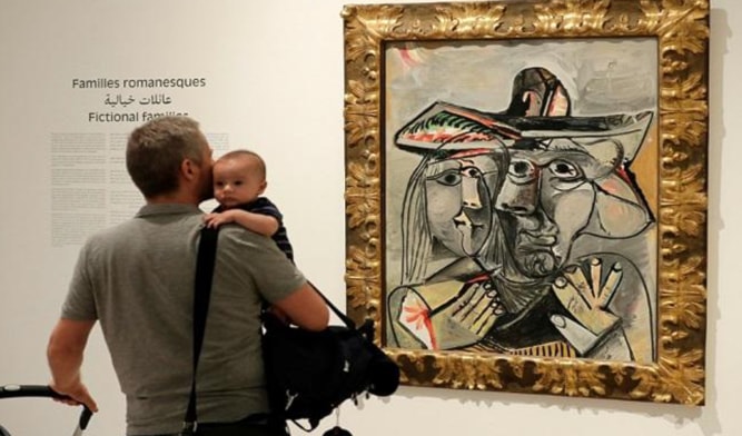 "بيكاسو والأسرة" في بيروت "بيكاسو والأسرة" في بيروت
