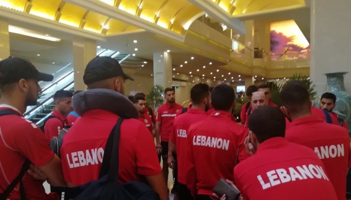 وصلت بعثة المنتخب اللبناني إلى عاصمة كوريا الشمالية بيونغ يانغ وصلت بعثة المنتخب اللبناني إلى عاصمة كوريا الشمالية بيونغ يانغ