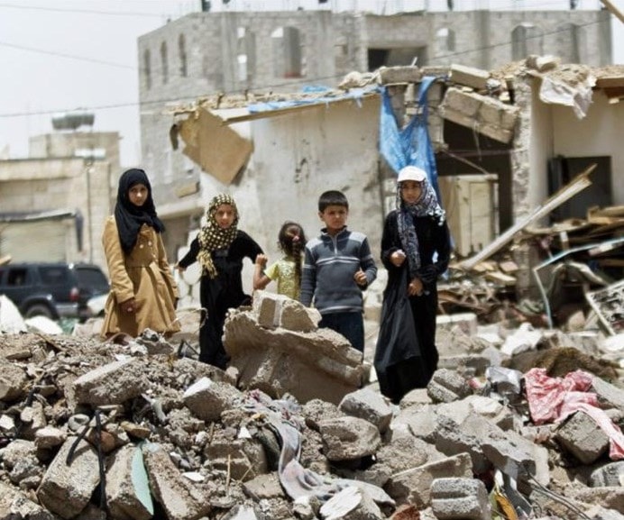 صورة من الحرب على اليمن صورة من الحرب على اليمن