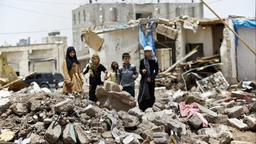 صورة من الحرب على اليمن صورة من الحرب على اليمن
