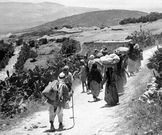 صورة من النكبة الفلسطينية صورة من النكبة الفلسطينية