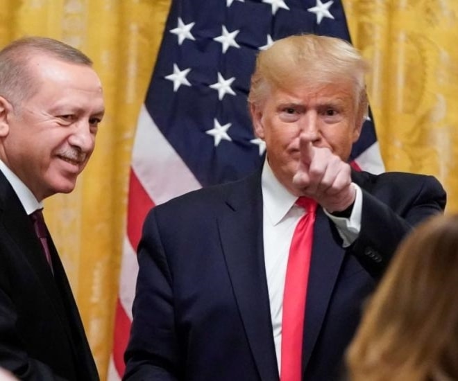 البيت الأبيض: ترامب وإردوغان يتفقان على ضرورة وقف إطلاق النار في سوريا وليبيا البيت الأبيض: ترامب وإردوغان يتفقان على ضرورة وقف إطلاق النار في سوريا وليبيا