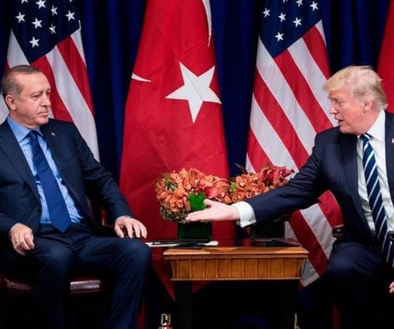 الرئيس الأميركي والتركي الرئيس الأميركي والتركي