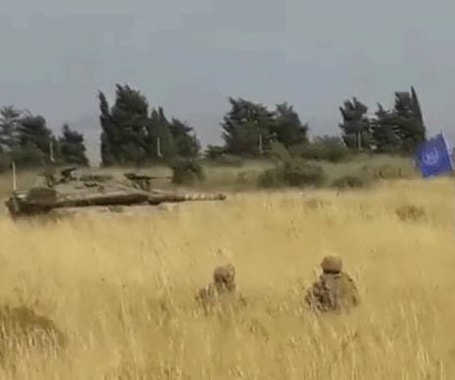 صورة من الحدود اللبنانية الفلسطينية صورة من الحدود اللبنانية الفلسطينية