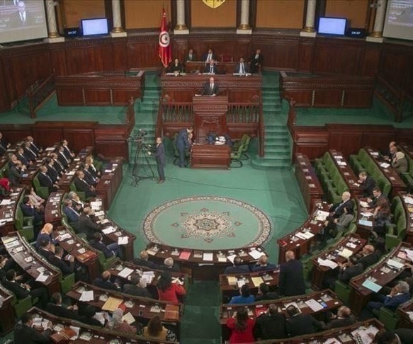 مجلس نواب الشعب يسقط مشروع اللائحة التي تقدّمت بها كتلة الحزب الدستوري مجلس نواب الشعب يسقط مشروع اللائحة التي تقدّمت بها كتلة الحزب الدستوري