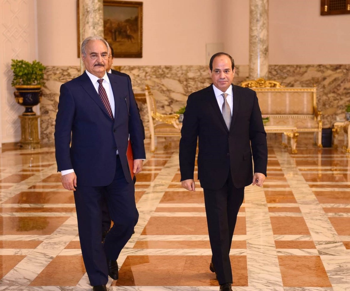 السيسي وحفتر السيسي وحفتر