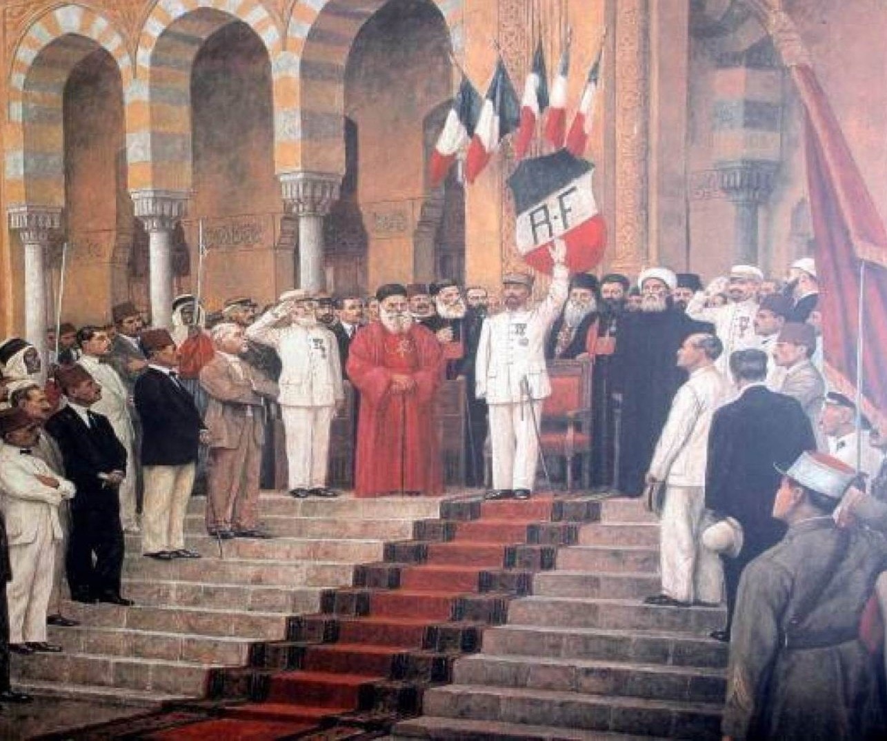 أعلن الجنرال غورو قيام الجمهورية اللبنانية عام 1926 أعلن الجنرال غورو قيام الجمهورية اللبنانية عام 1926