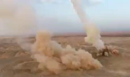 انطلاق الصواريخ البالستية الإيرانية "من أعماق الأرض" انطلاق الصواريخ البالستية الإيرانية "من أعماق الأرض"