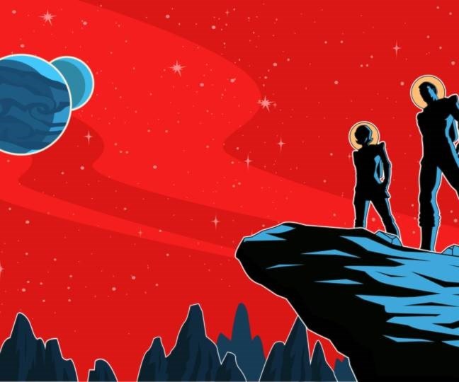 لقطة من فيلم Mission to Mars للمخرج براين دي بالما لقطة من فيلم Mission to Mars للمخرج براين دي بالما