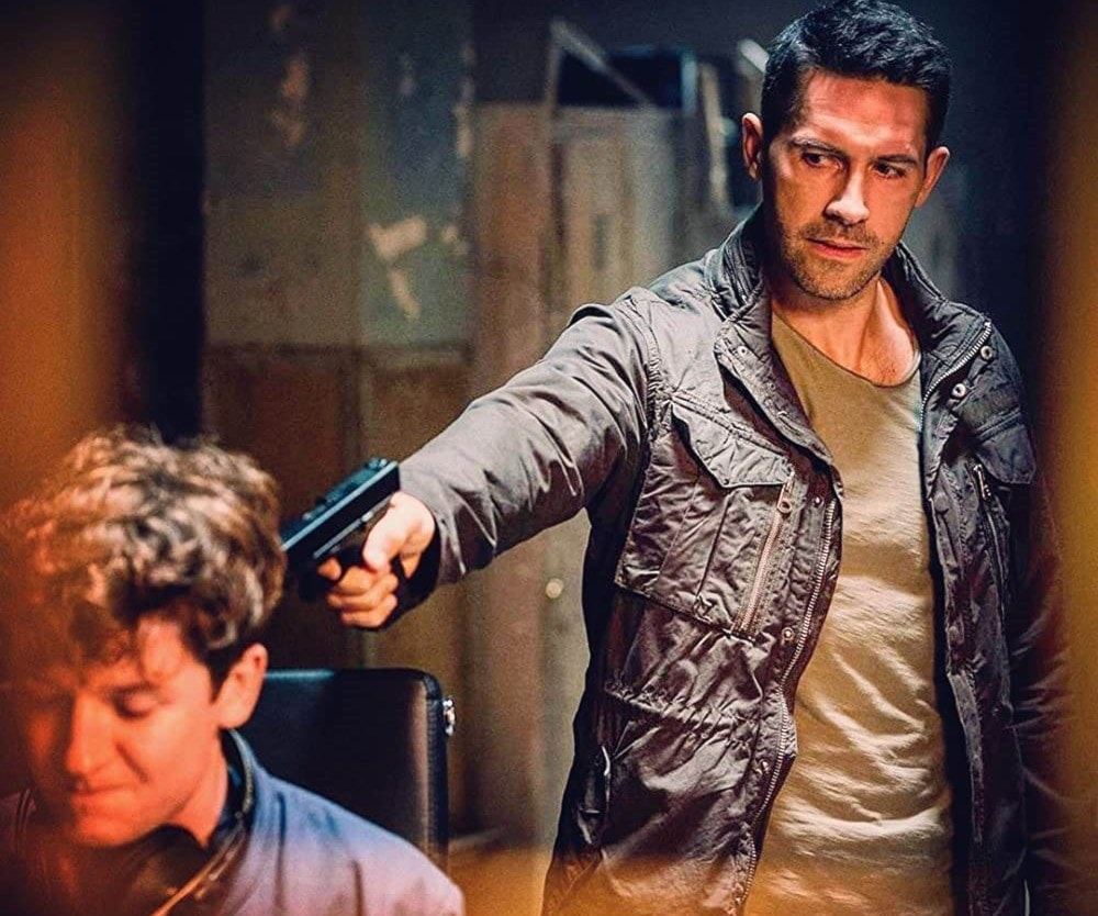 العميل باكستر في أحد مشاهد الفيلم العميل باكستر في أحد مشاهد الفيلم