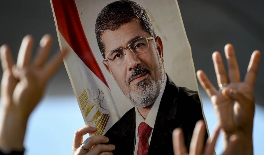 في تأبين لمحمد مرسي في تركيا عام 2019 (أ.ف.ب) في تأبين لمحمد مرسي في تركيا عام 2019 (أ.ف.ب)