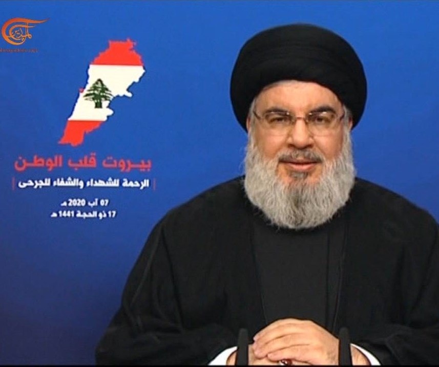 نصر الله: المواقف المسبقة التي اتهمتنا هدفت إلى تحريض الشعب اللبناني على حزب الله وهذا ظلم وتجنّ نصر الله: المواقف المسبقة التي اتهمتنا هدفت إلى تحريض الشعب اللبناني على حزب الله وهذا ظلم وتجنّ