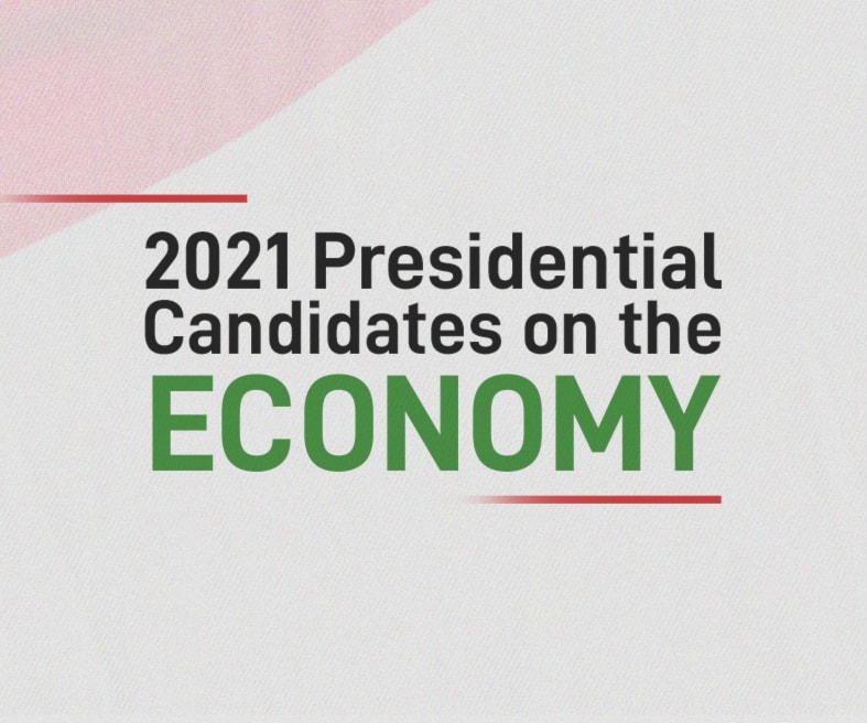 2021 Presidential Candidates on the Economy 2021 Presidential Candidates on the Economy