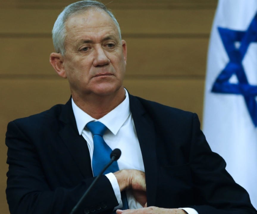 Security Minister Benny Gantz Security Minister Benny Gantz