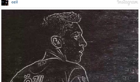 أبدعت في رسم أوزيل فنشر صورتها على إينستغرام الميادين