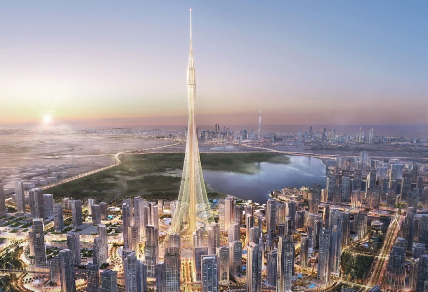 الميادين برج خور دبي أعلى برج في العالم