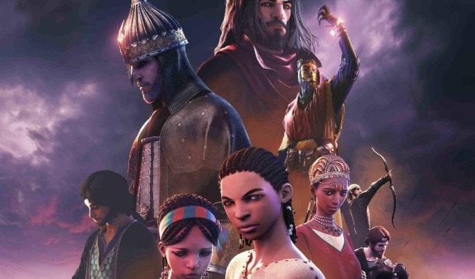 بلال في فيلم كرتوني ديني غ ي ب عنه الله والنبي محمد الميادين