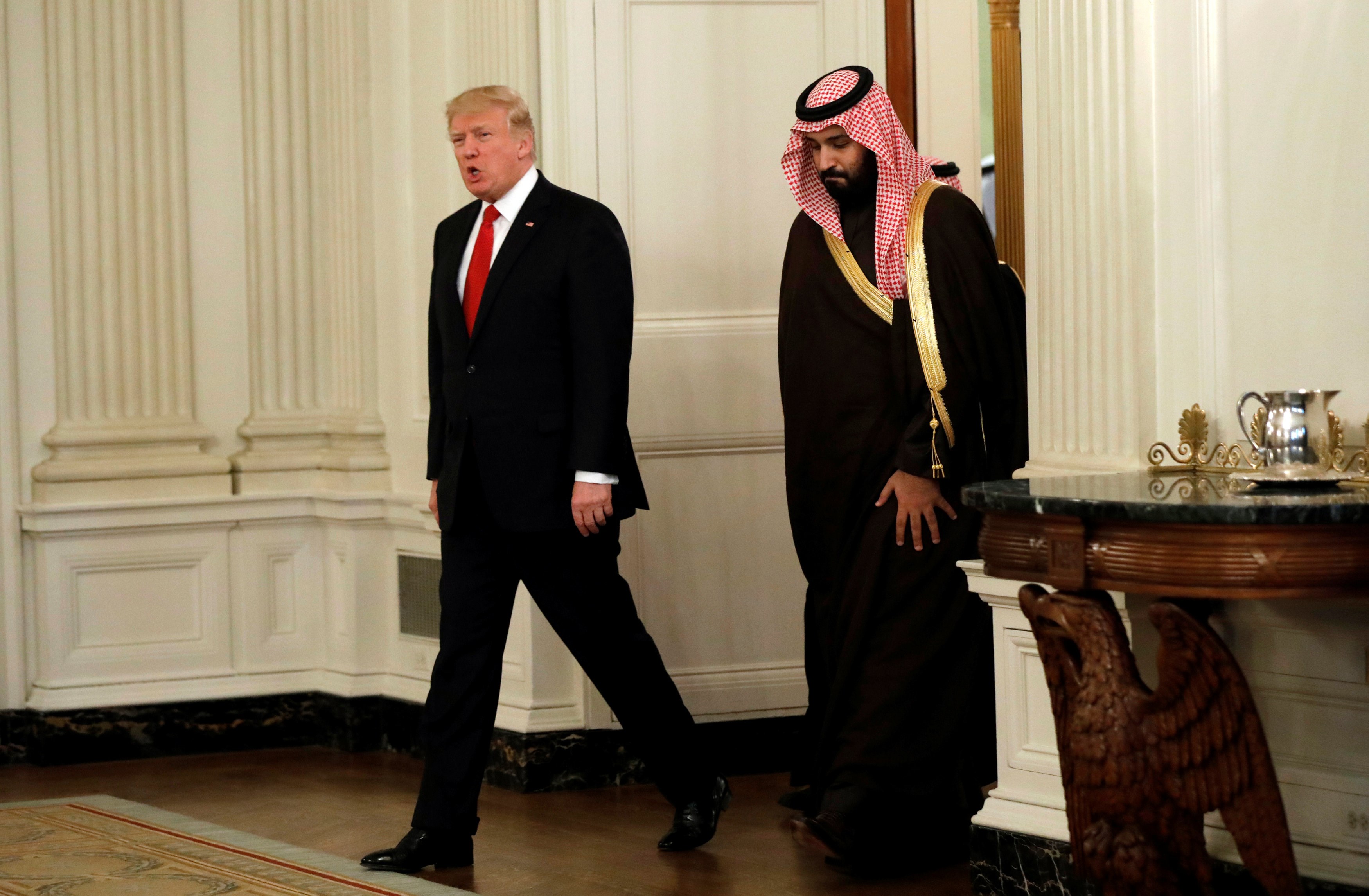 ابن سلمان لترامب: سنقدم تعاوناً مطلقاً لإنجاز التحقيق في حادثة فلوريدا
