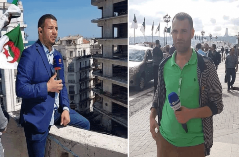 الصحافيان "سفيان مراكشي" و "بلقاسم جير" يدخلان في إضراب عن الطعام