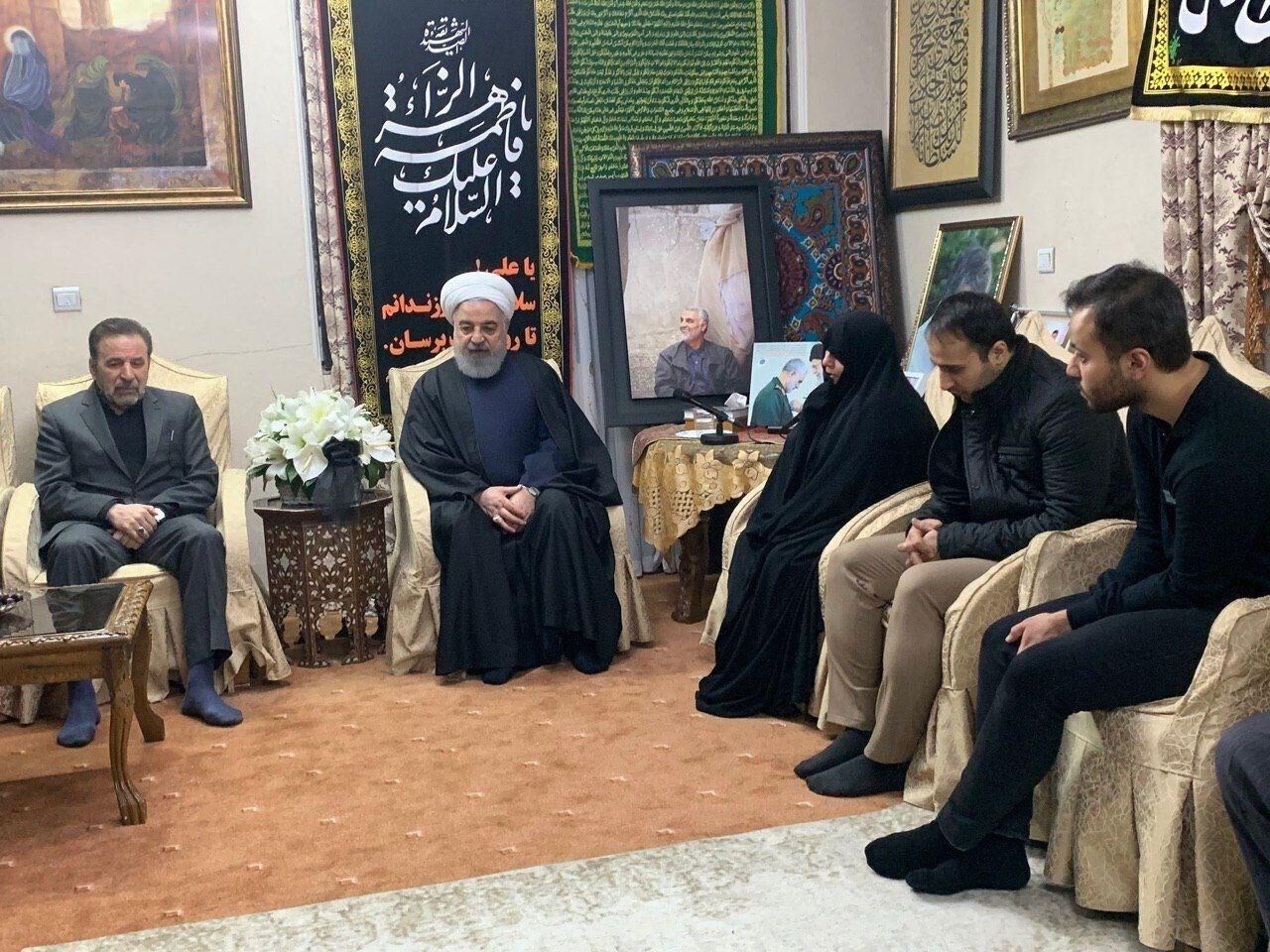 روحاني من منزل الشهيد: أميركا لم تُدرك خطأ ما ارتكبته لكنها ستدرك أبعاده خلال السنوات المقبلة