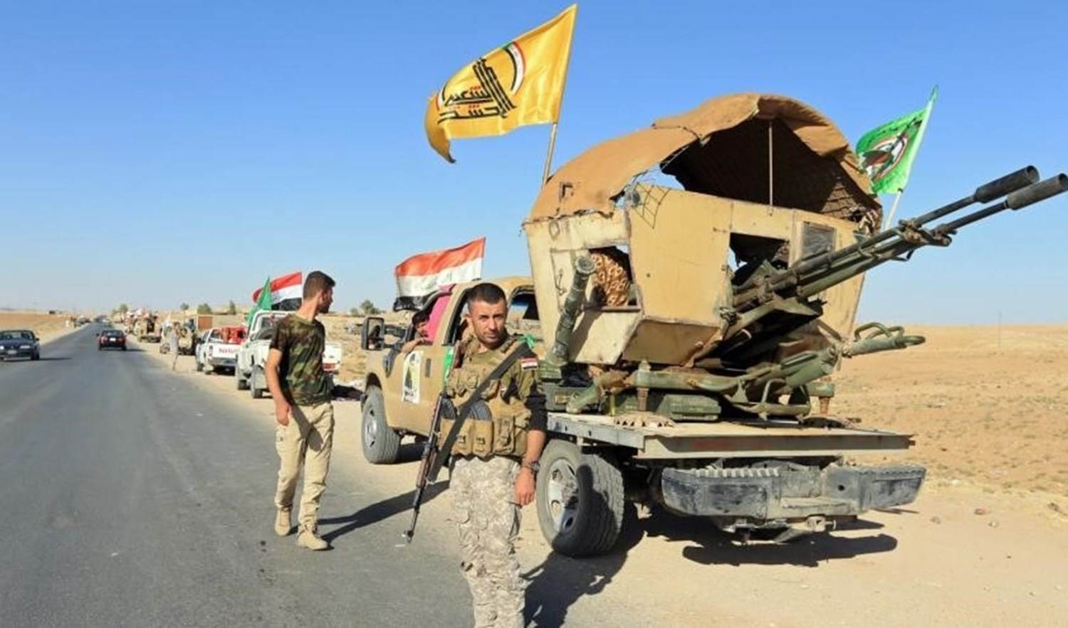 الحشد الشعبي يحبط هجوماً لداعش في محافظة صلاحِ الدين