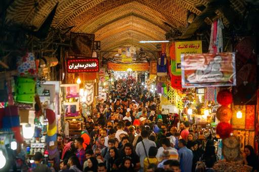الأسواق الإيرانية.