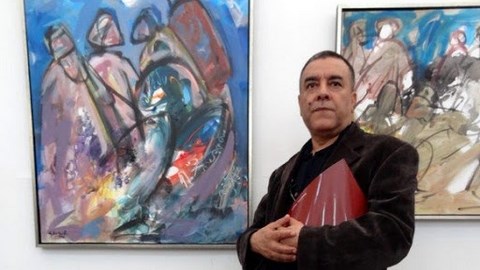 هاشمي عامر يستعيد حكايته مع الصين بمعرض تشكيلي