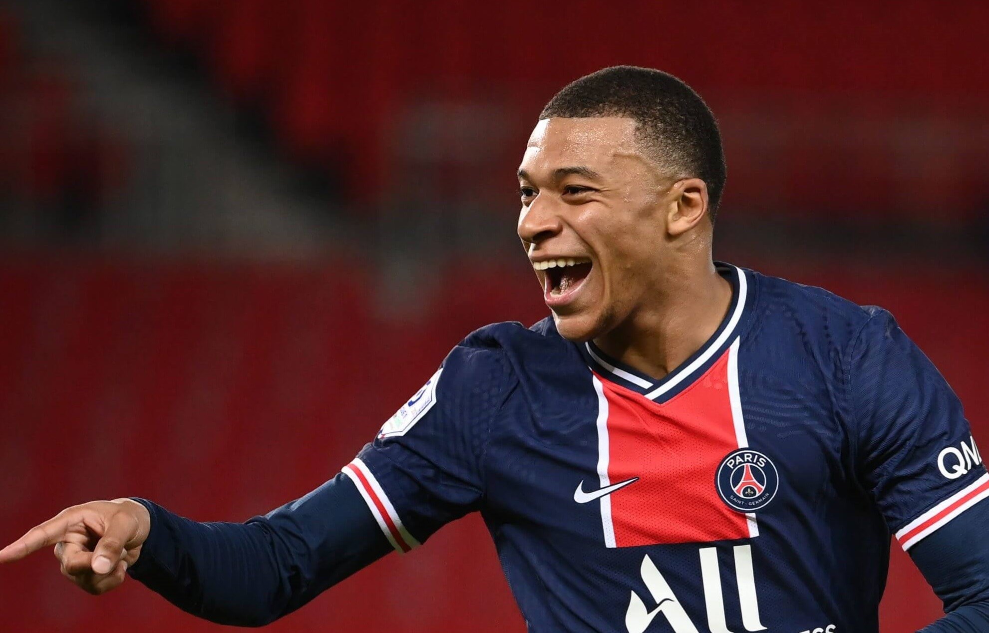 سجّل مبابي هدفين