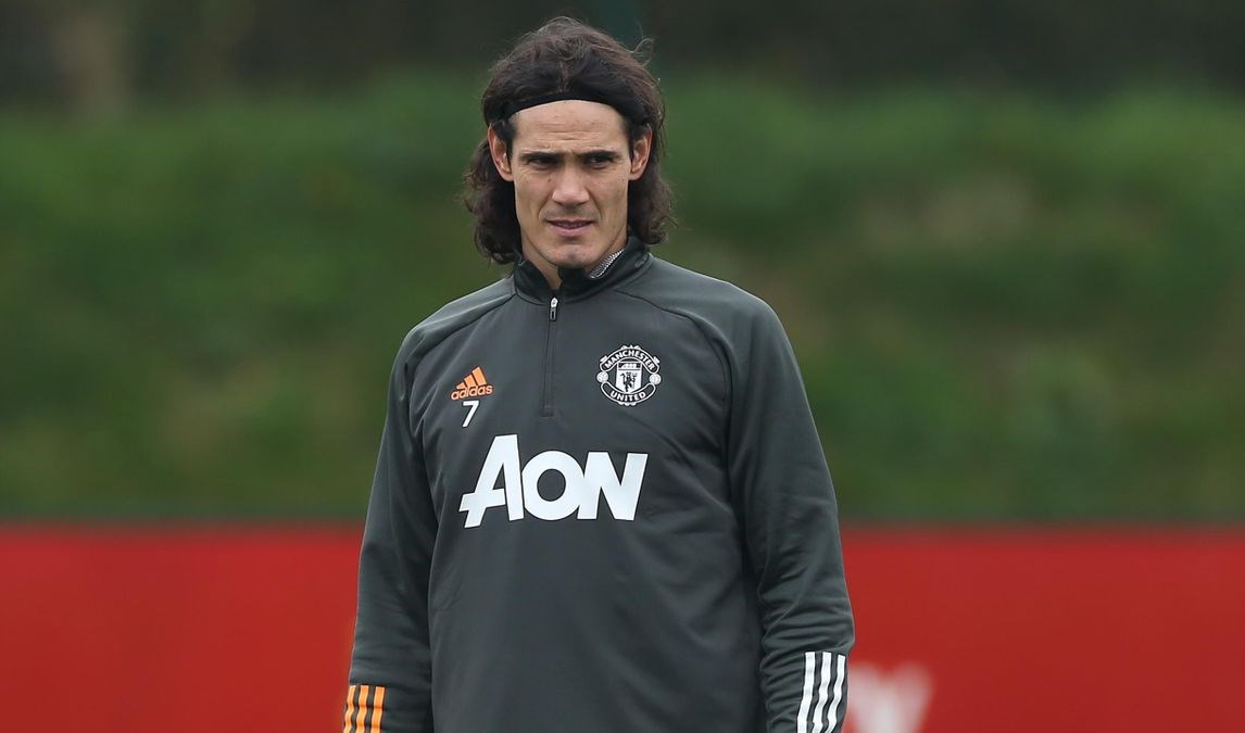 ارتأى سولسكاير أن يبقى كافاني في مانشستر لمواصلة التدرُّب