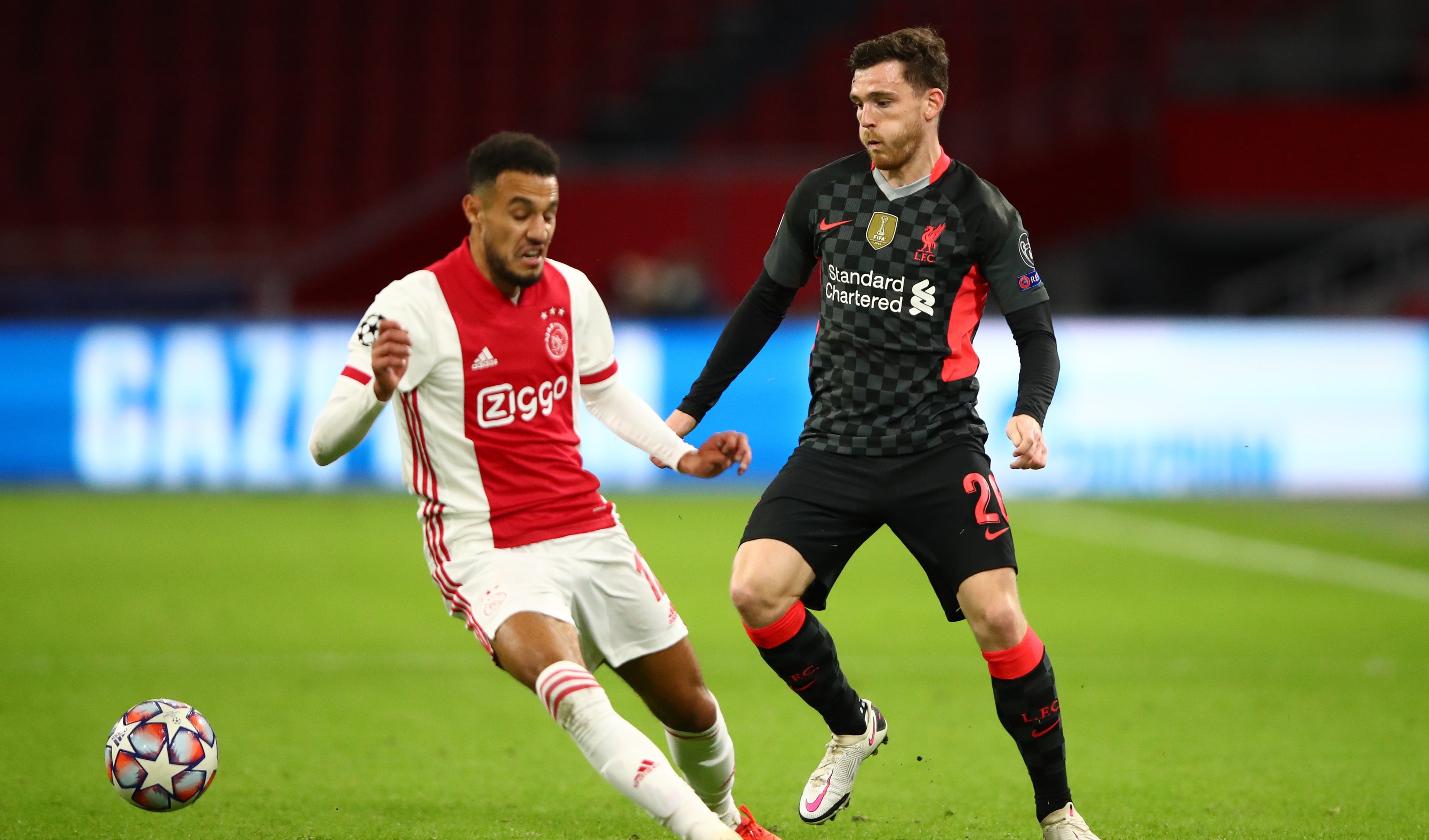 أندرو روبرتسون في مواجهة نصير مزراوي