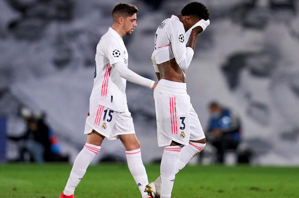 ريال مدريد يتأخّر للمرة الأولى 0-3 في الشوط الأول في دوري الأبطال