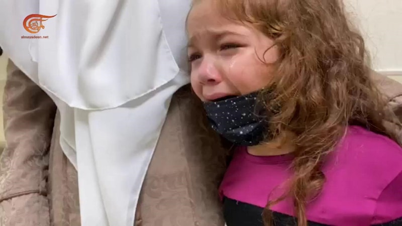 طفلة الأسير ماهر الأخرس