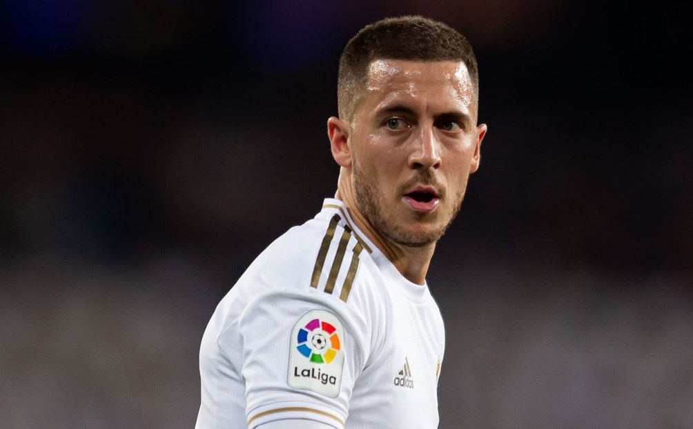 شارك هازار في الحصة التدريبية مع زملائه أمس