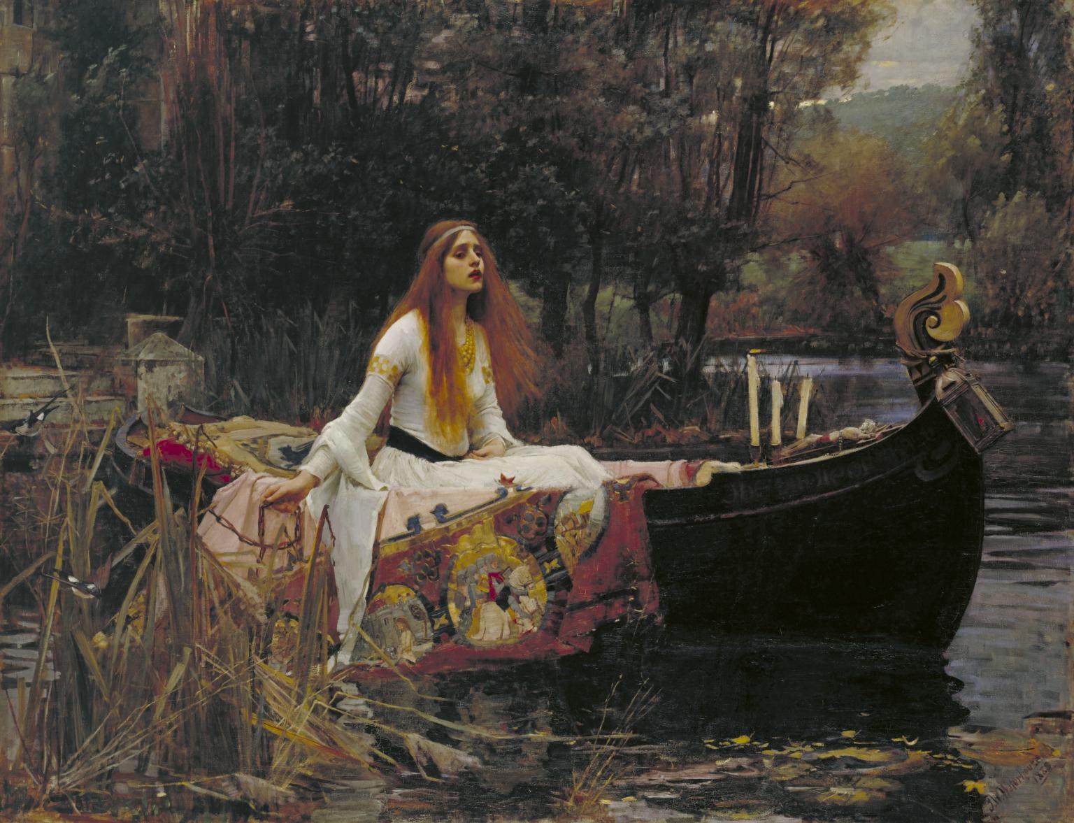 ذاتُ الكعب العالي (John William Waterhouse)