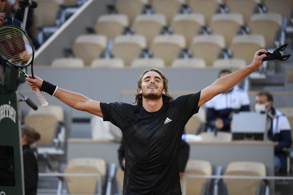 تسيتسيباس بعد فوزه على روبليف