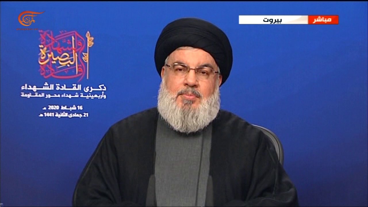السيد نصر الله: ليس أمام شعوب المنطقة إلا المواجهة الشاملة مع المشروع الأميركي