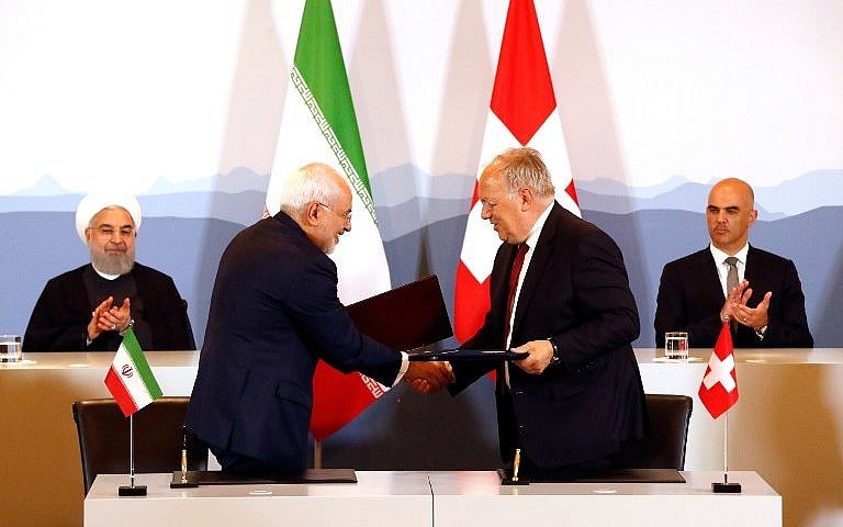 دخول آلية الدفع لتسليم البضائع والمعدات الإنسانية السويسريّة إلى إيران حيّز التطبيق