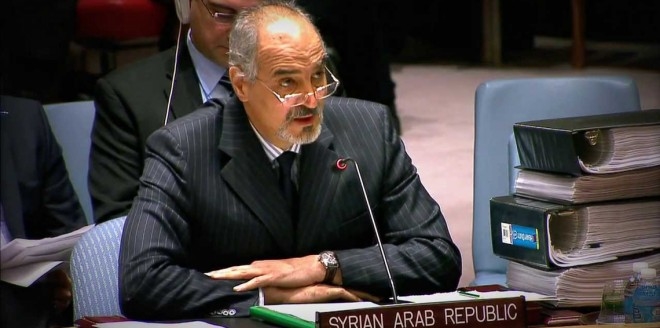 الجعفري:  قصف حلب من قبل الإرهابيين لم يدفع مجلس الأمن للانعقاد كما يفعل في إدلب