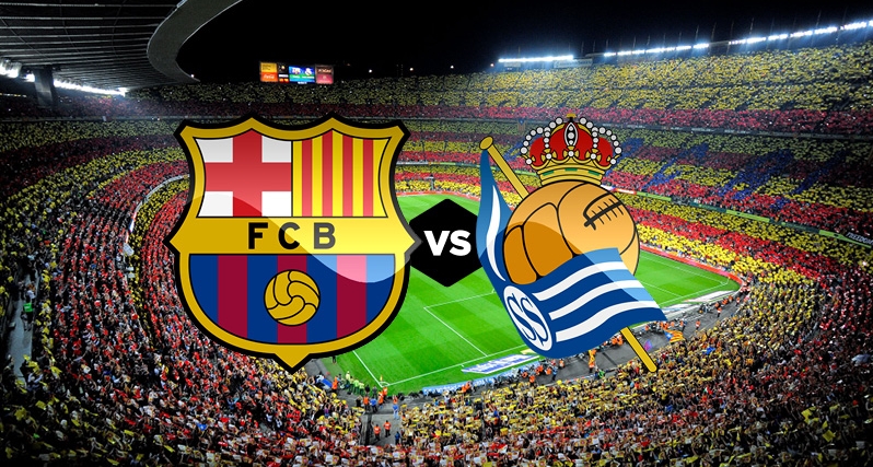 برشلونة أمام اختبار ريال سوسيداد في "الليغا"