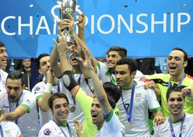 يُعَدّ منتخب إيران من أقوى المنتخبات في العالم في كرة القدم للصالات وهو الأول آسيوياً منذ أعوام