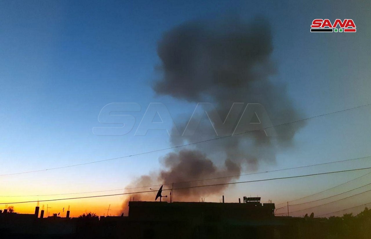 انفجار عنيف بالقرب من مقر القيادة العامة لقوات سوريا الديمقراطية في حي مشيرفة في الحسكة